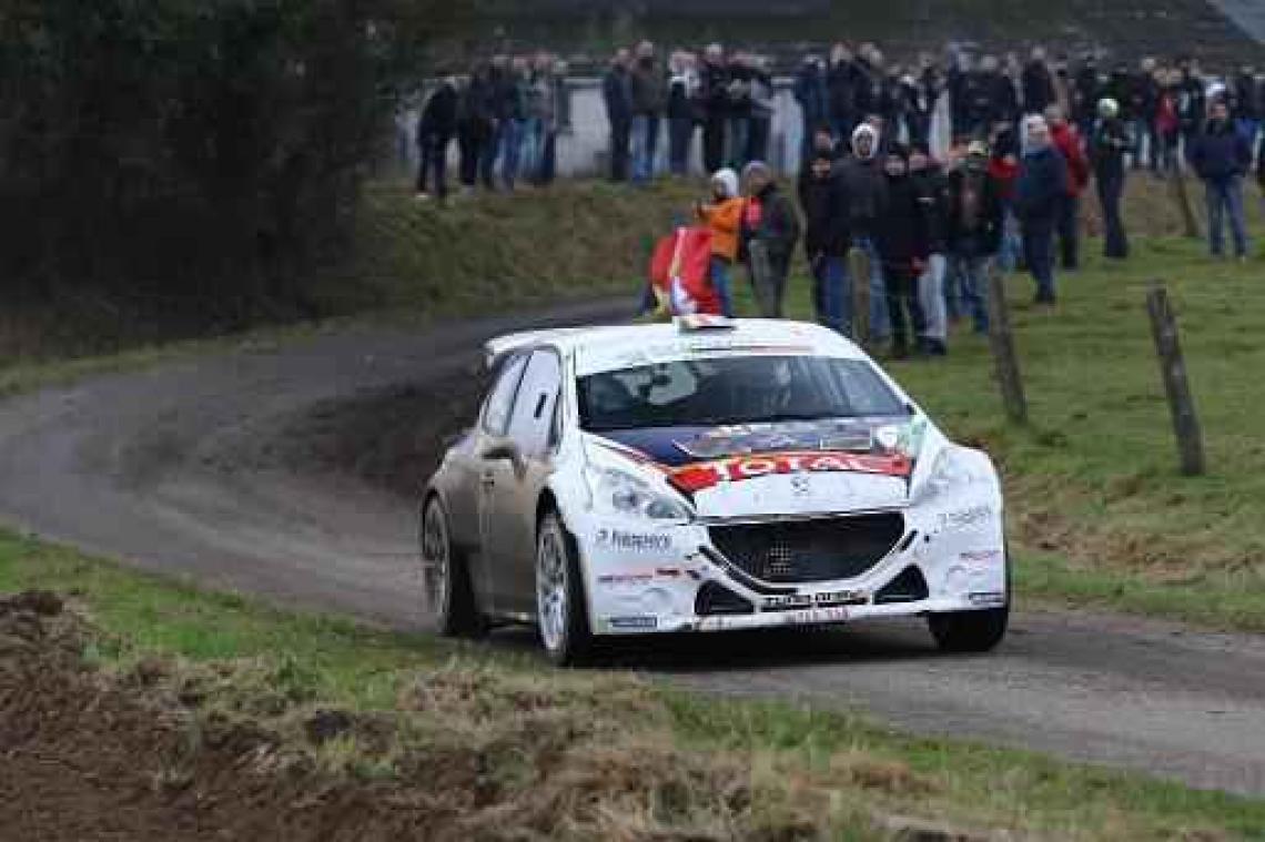 BK rally - Princen op zegekoers in de Rally van de Condroz, Verschueren op titelkoers