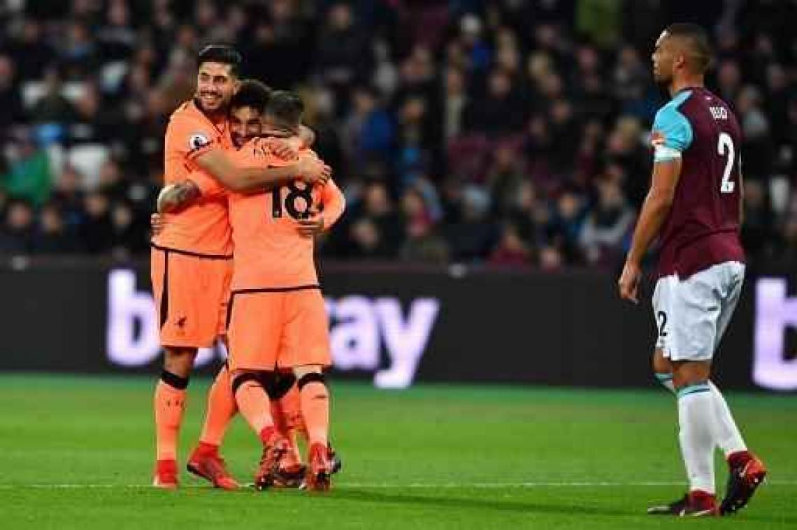 Belgen in het buitenland - Liverpool heeft weinig problemen met West Ham