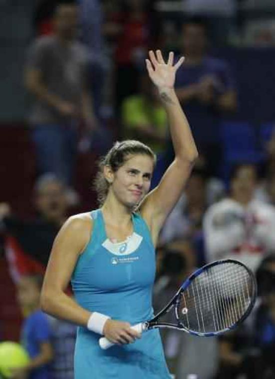 Julia Görges steekt WTA Elite Trophy op zak
