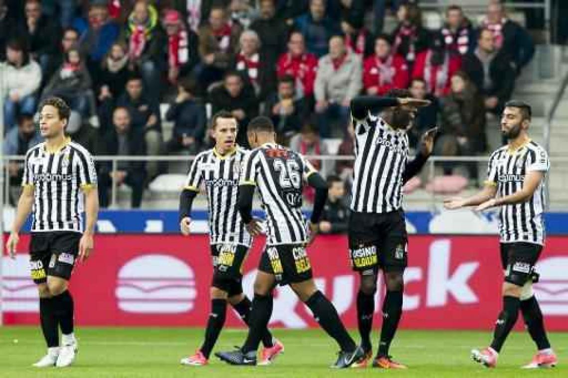 Jupiler Pro League: Charleroi verstevigt tweede plaats met zege op veld van Antwerp