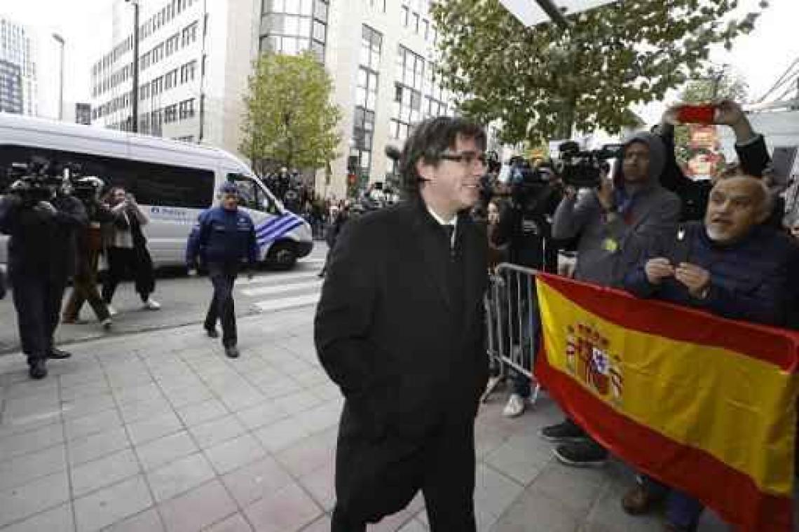 Puigdemont en collega's volgende week voor raadkamer
