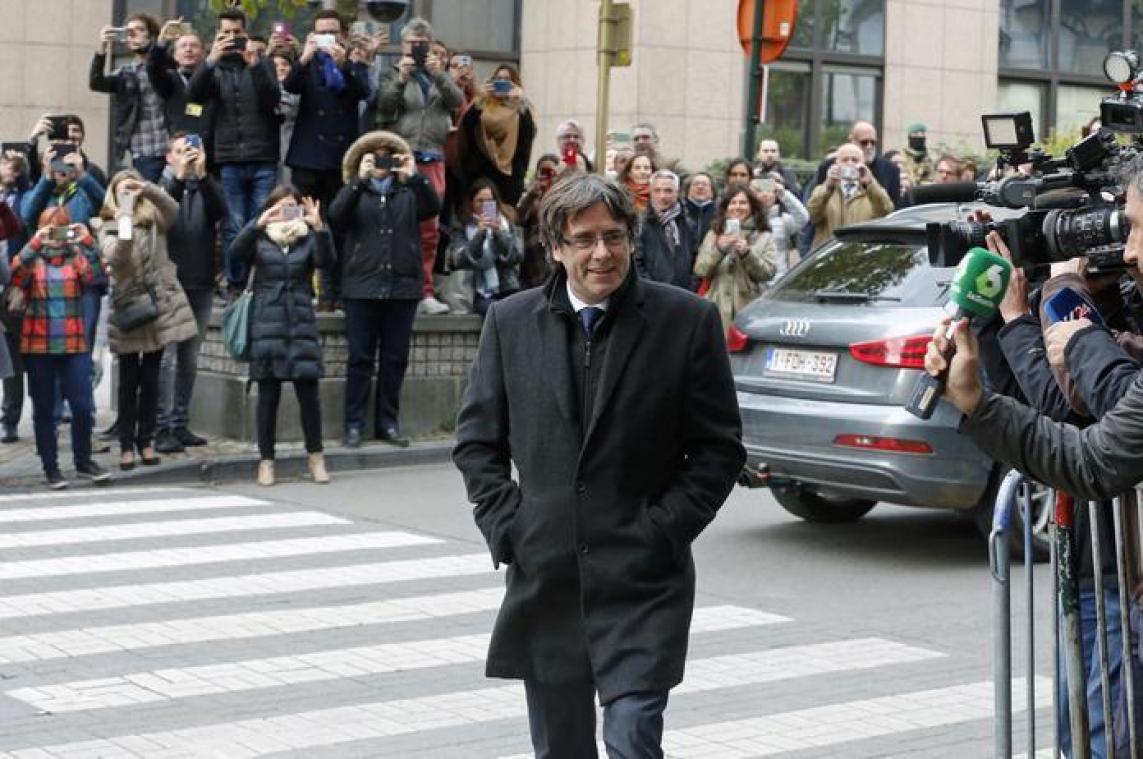 Puigdemont onder voorwaarden weer op vrije voeten