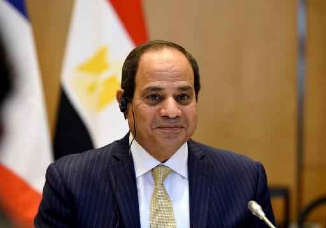 Egyptische president al-Sisi zal grondwet niet veranderen om aan te kunnen blijven