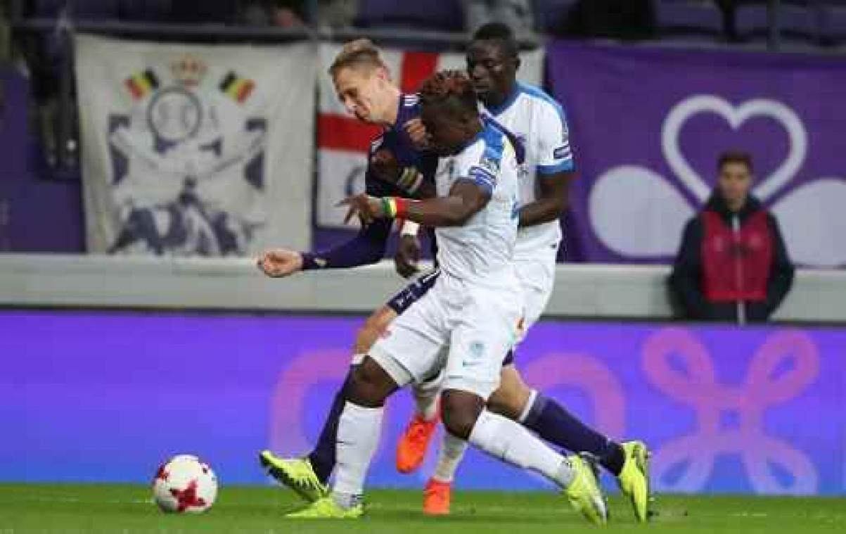 Teodorczyk (Anderlecht) en Jali (Oostende) worden twee wedstrijden geschorst