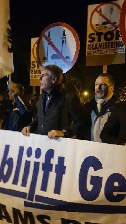 Vlaams Belang protesteert tegen "megamoskee" in Gent