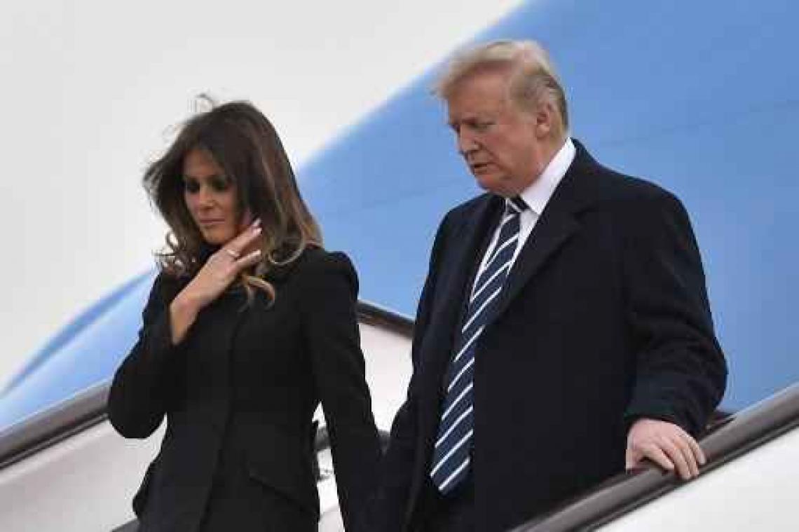 Trump in China aangekomen voor tweedaags bezoek