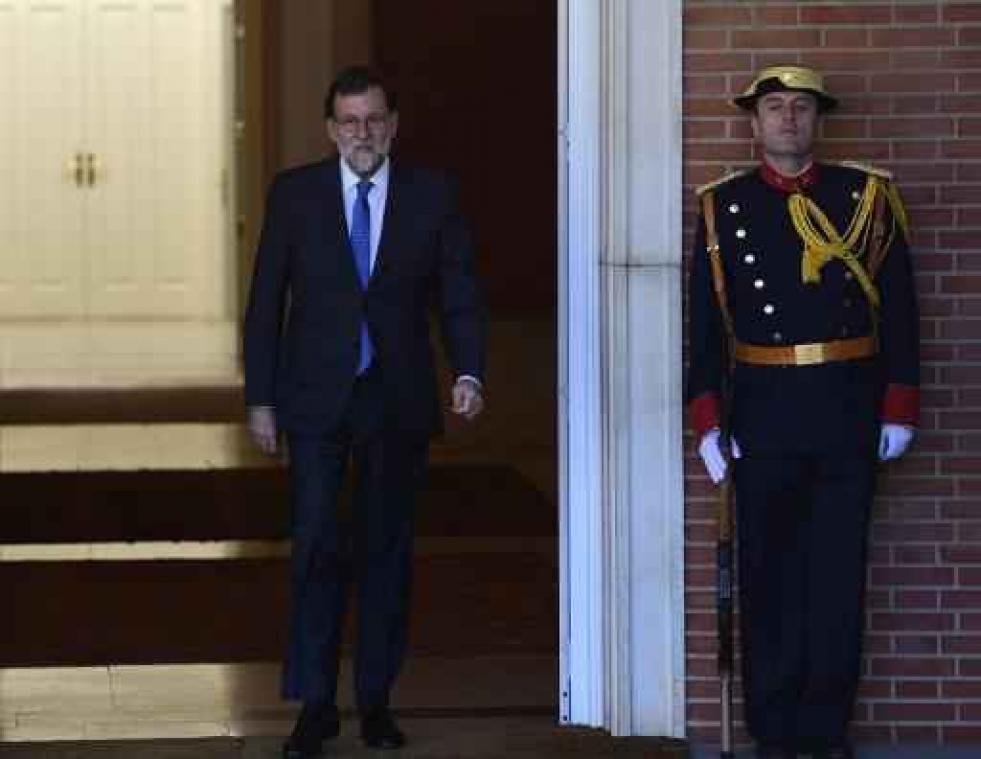 Crisis Catalonië - Rajoy is het "volledig eens" met Charles Michel