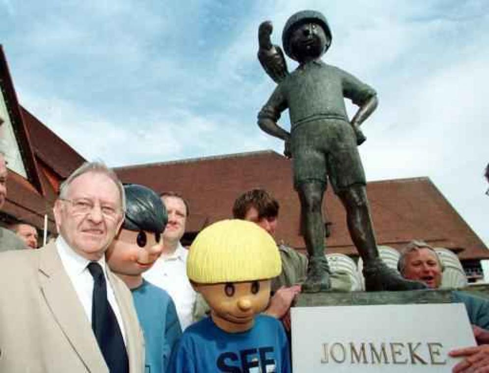 "Grootste stripmuur van Vlaanderen" eert Jef Nys in Wilrijk