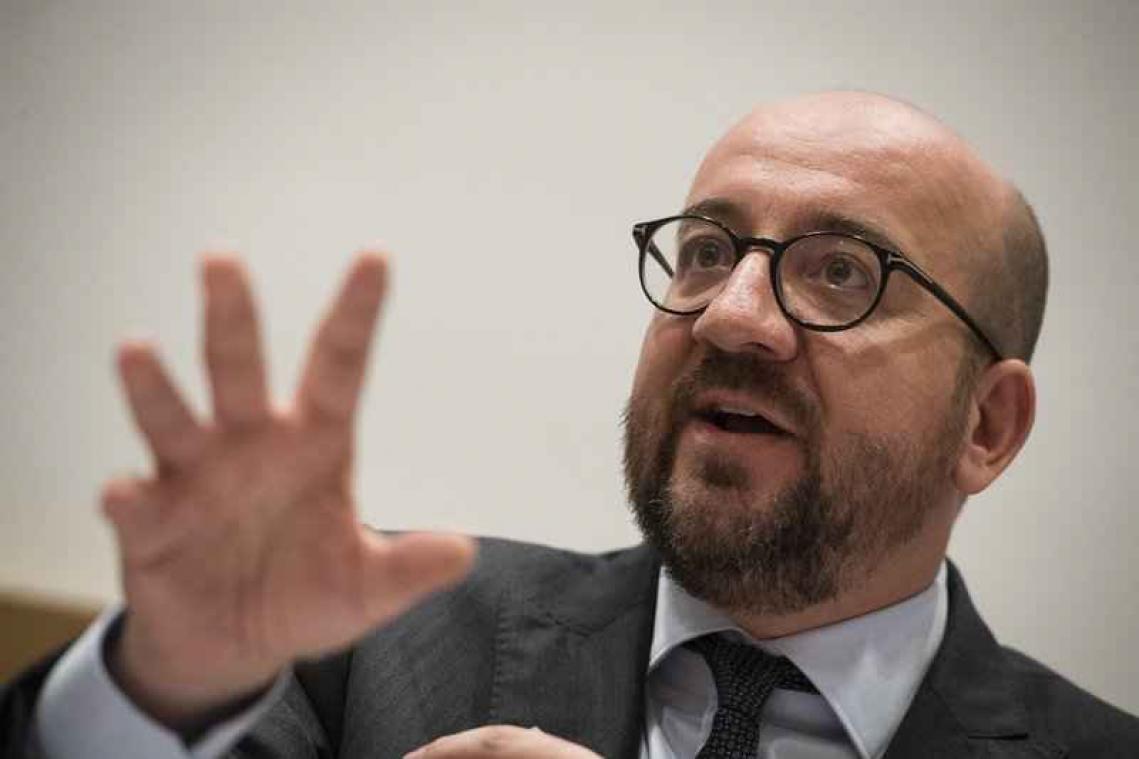 Michel: "Er is een crisis in Spanje, niet in België"