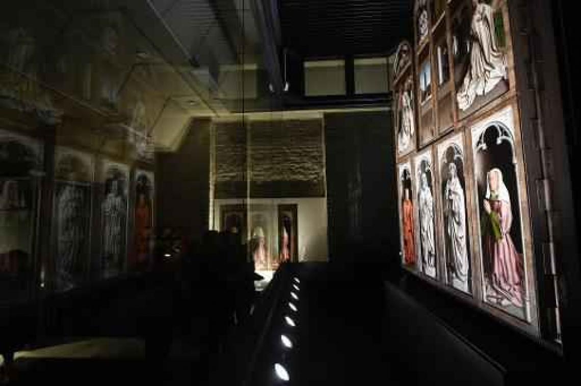 Vlaamse regering geeft groen licht voor verdere restauratie Lam Godsretabel