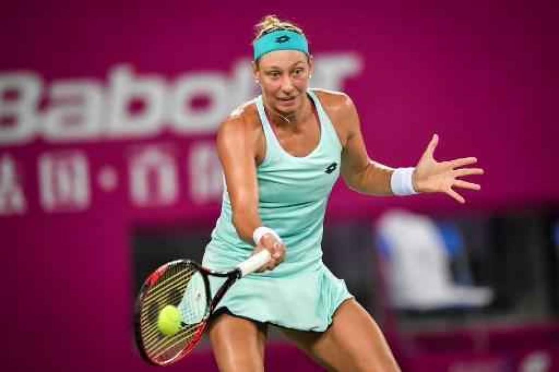 Yanina Wickmayer uitgeschakeld in tweede ronde van WTA Hua Hin
