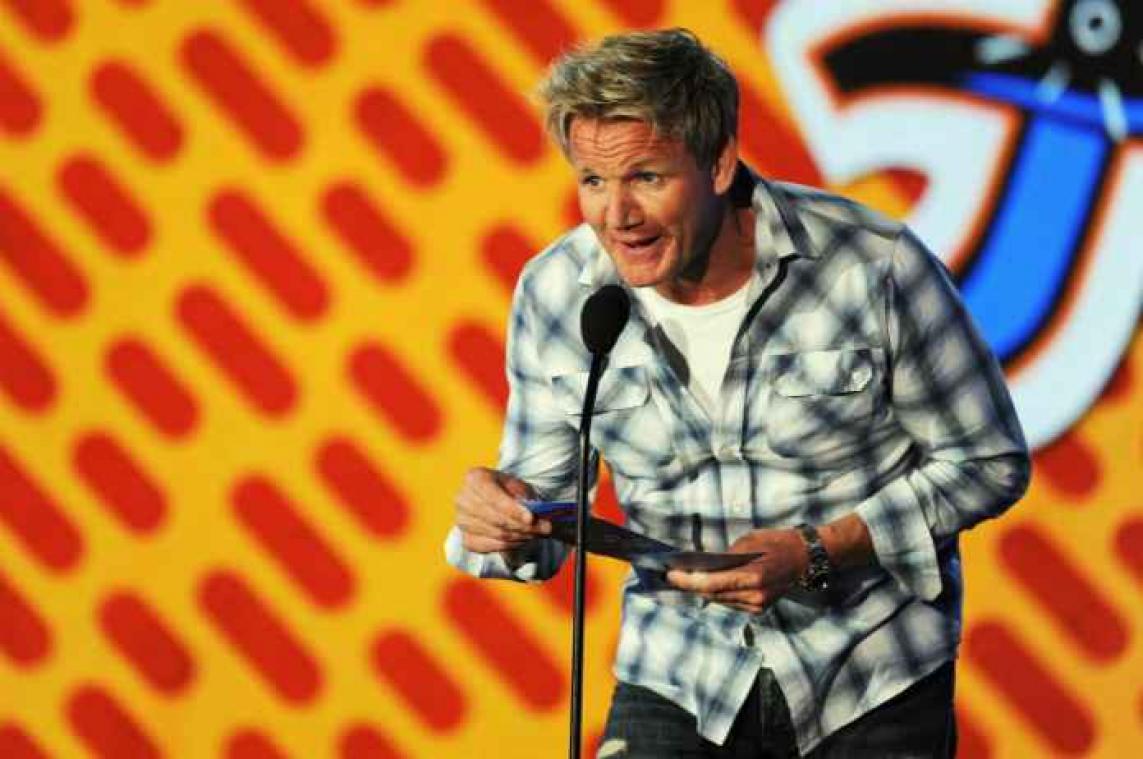 Gordon Ramsay beoordeelt eten op hilarische wijze