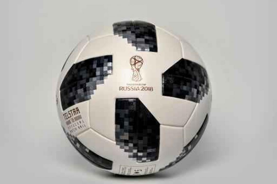 Telstar 18 is officiële wedstrijdbal voor WK 2018
