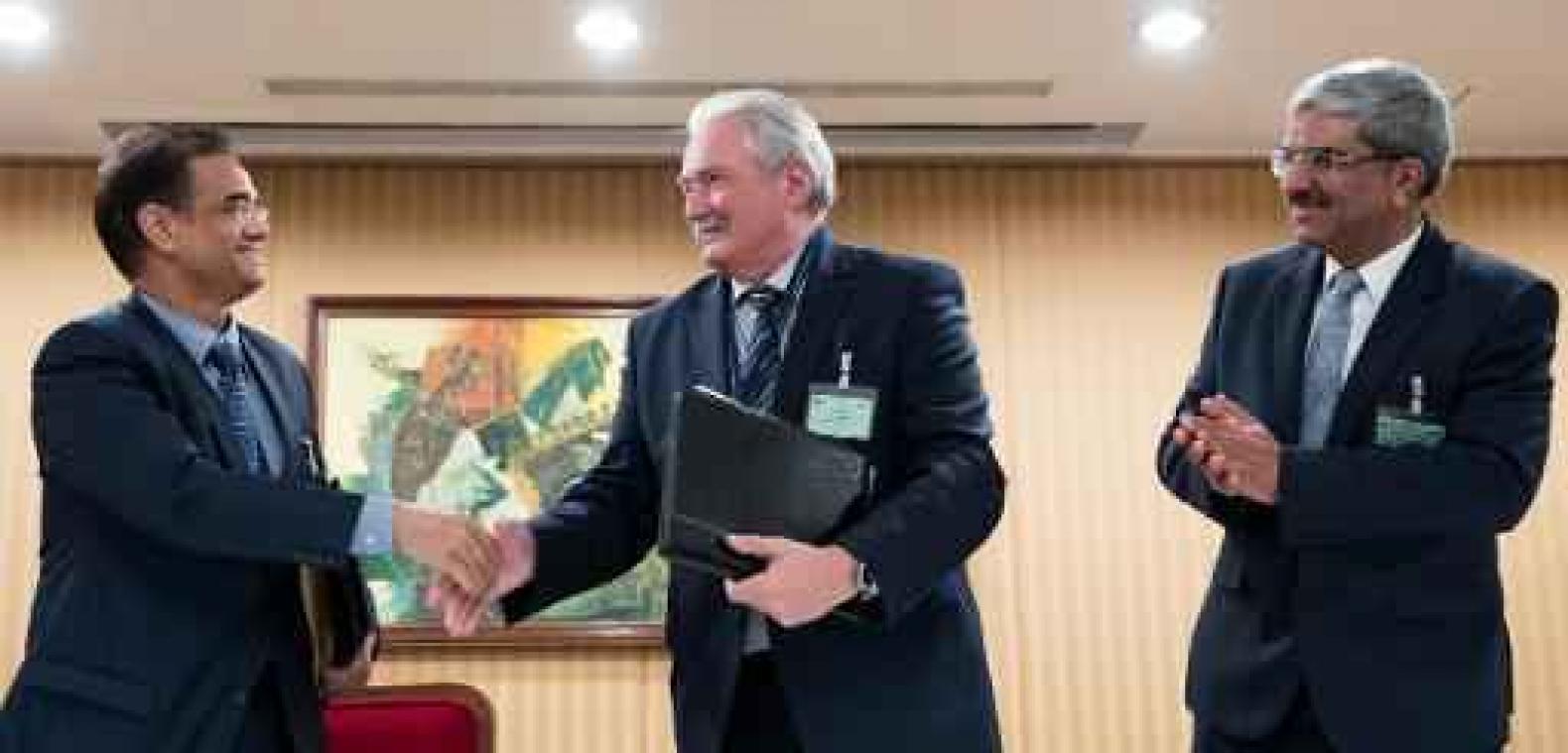 Staatsbezoek India - CMI viert tweehonderdjarig bestaan met miljoenencontract in Mumbai