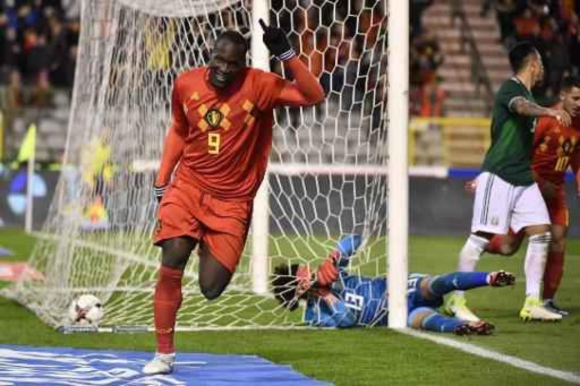 Rode Duivels - België en Mexico spelen 3-3 gelijk, Romelu Lukaku wordt Belgisch topschutter aller tijden