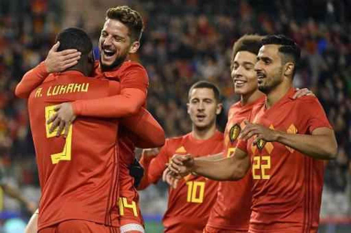 Rode Duivels - België en Mexico spelen 3-3 gelijk, Romelu Lukaku Belgisch topschutter aller tijden