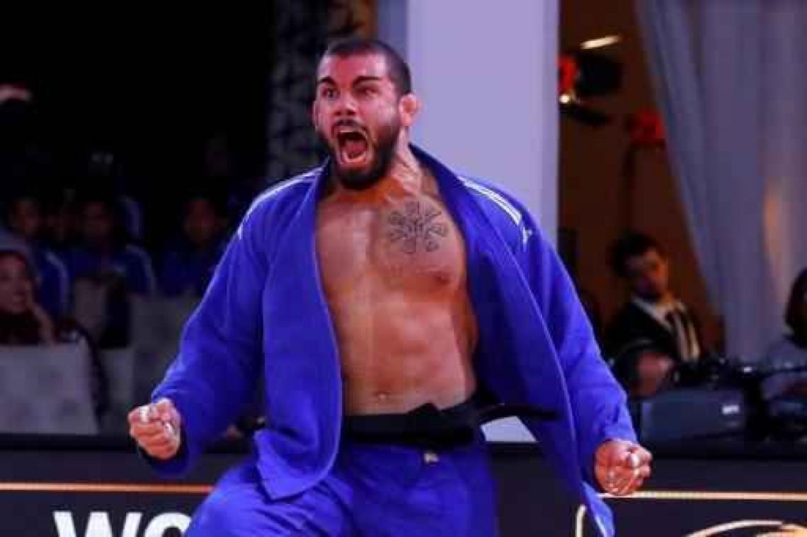 WK judo open categorie - Toma Nikiforov kampt om goud tegen Teddy Riner