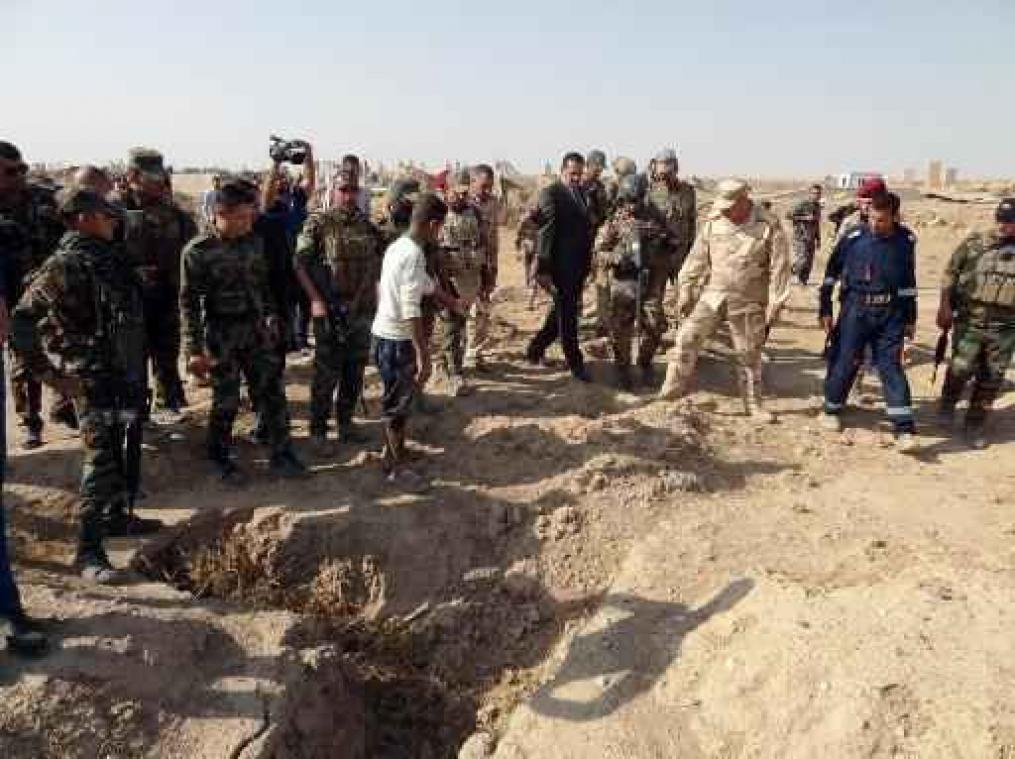 Geweld Irak - Massagraven met honderden slachtoffers van IS gevonden in Irak
