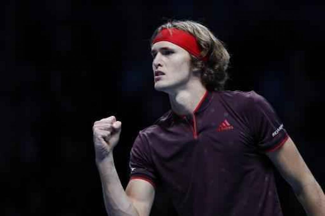 ATP World Tour Finals - Alexander Zverev start met zege tegen Marin Cilic