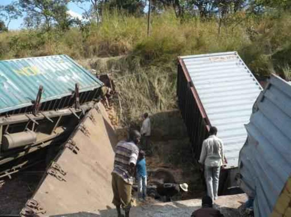 Treinongeval Congo: 33 doden bevestigd