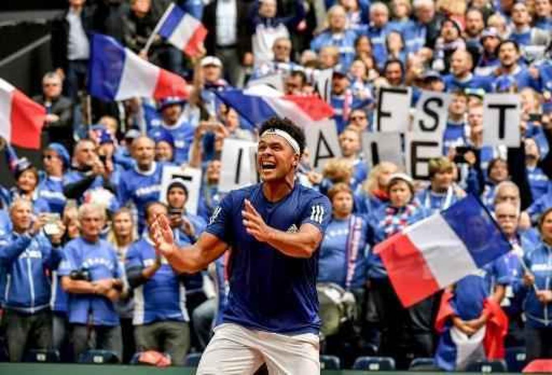 Jo-Wilfried Tsonga voert Franse team Davis Cup aan voor finale tegen België