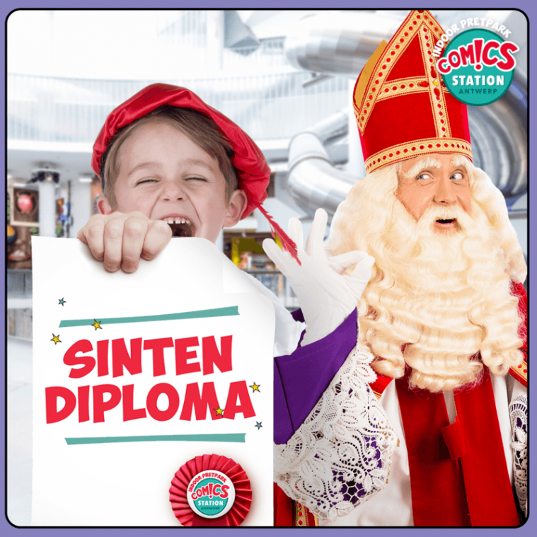 Word hulpsint bij Comics Station Antwerp