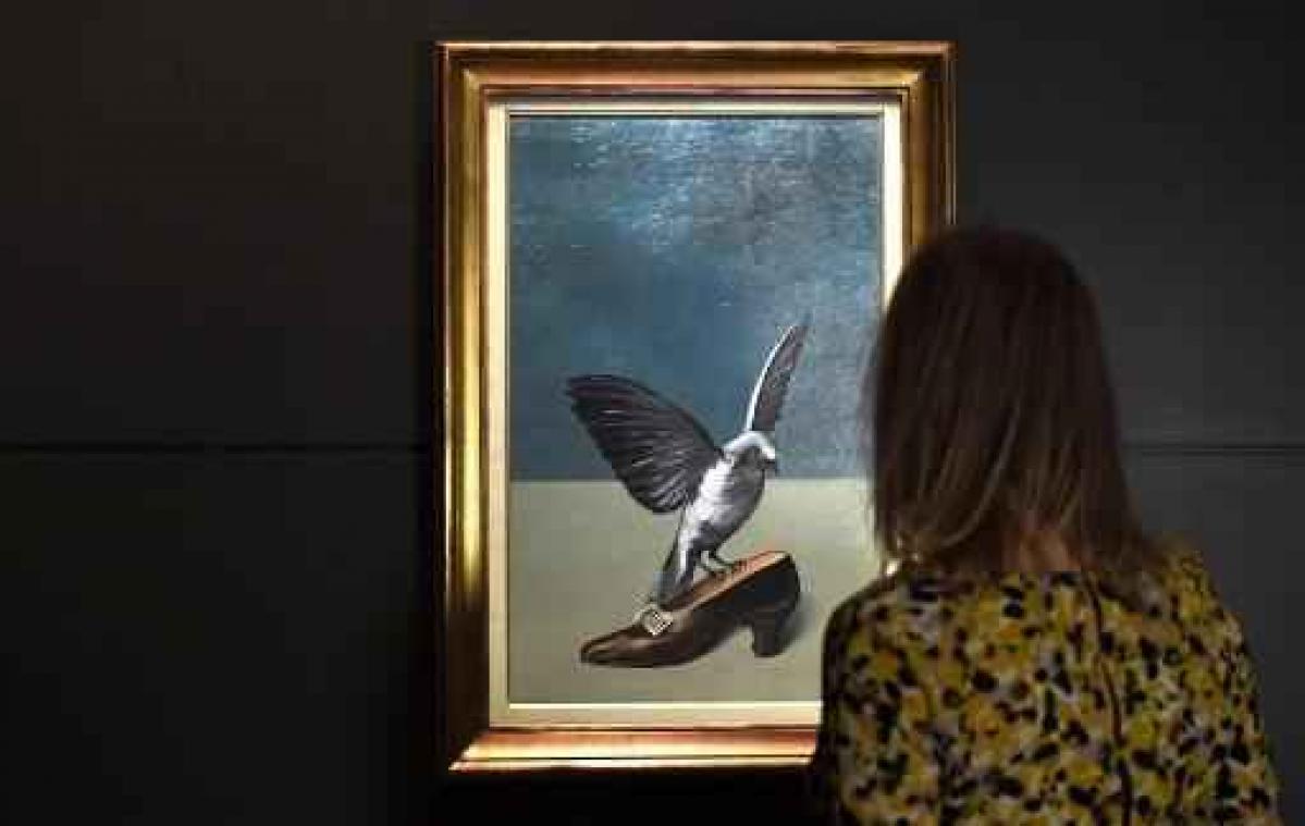 'God is geen heilige' van Magritte verhult ontbrekend stuk van 'La pose enchantée'