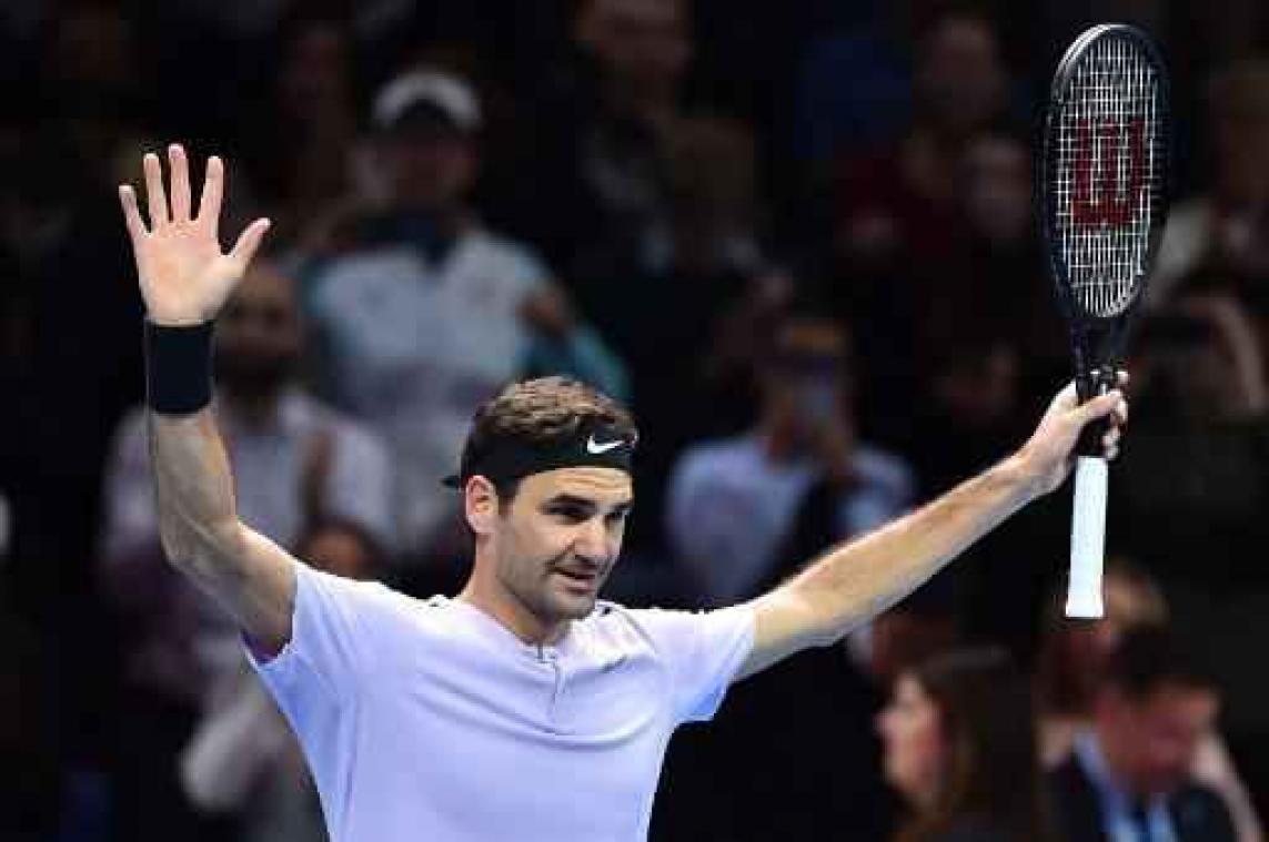 ATP World Tour Finals - Roger Federer is eerste halvefinalist