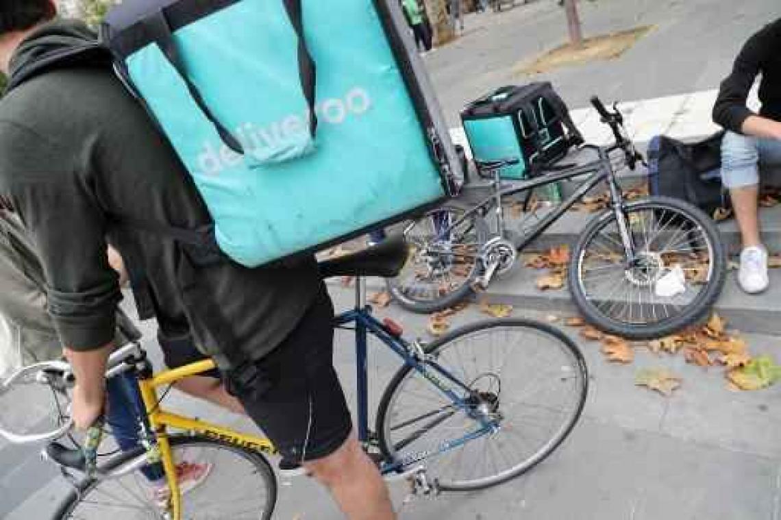 Deliveroo - Koeriers gaan actie voeren aan Brusselse Louizalaan op 24 november