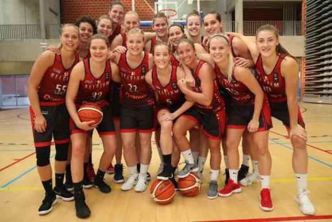 Kwal. EK basket 2019 (v) - Belgische vrouwen behouden tegen Duitsland hun perfect rapport