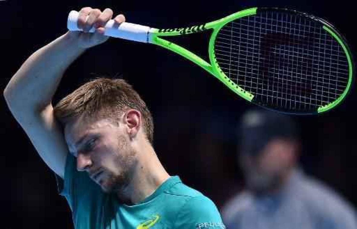 ATP World Tour Finals - Goffin: "Het was een zeer, zeer moeilijke match tegen Dimitrov"
