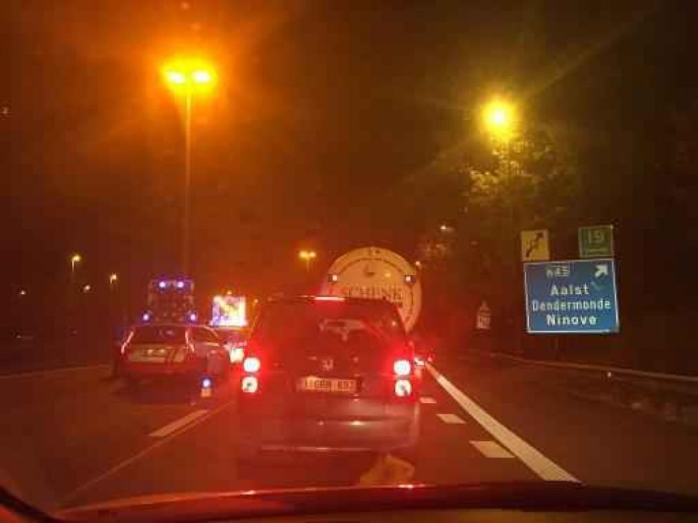 Snelweg E40 vrijgemaakt na ongeval