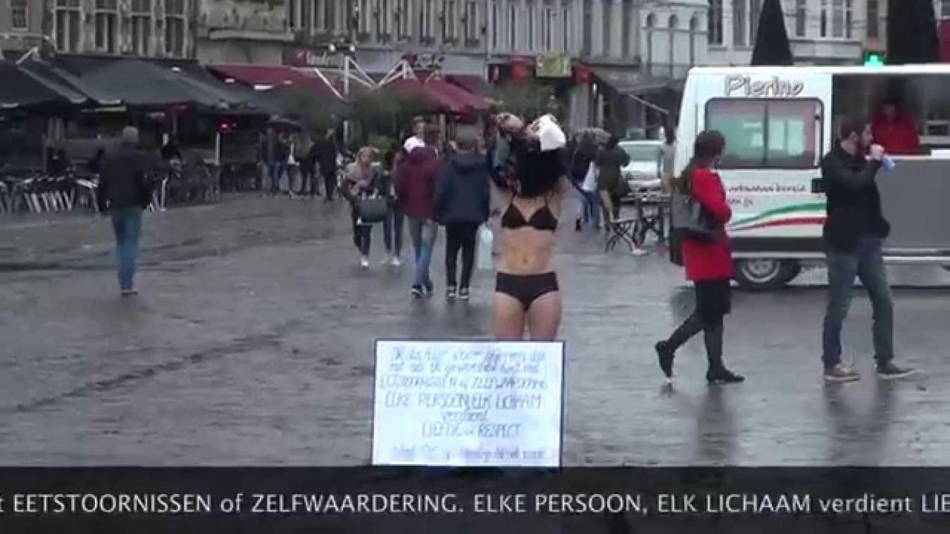 Gentenaars gaan uit de kleren om deze ontroerende reden