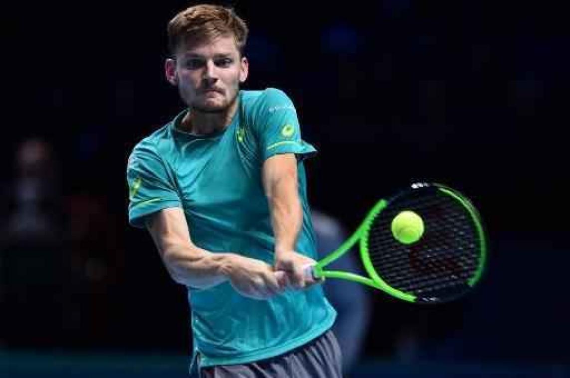 Goffin plaatst zich voor halve finales ATP World Tour Finals