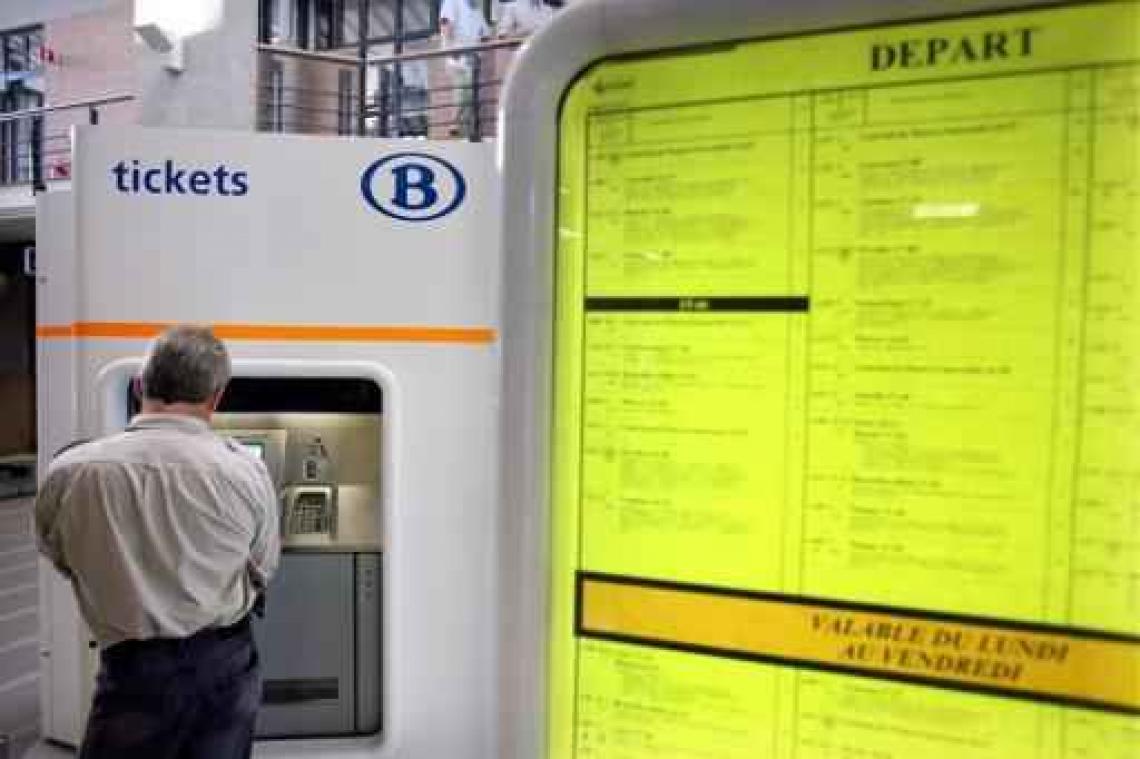 Panne legde verkoop ticketautomaten van NMBS hele voormiddag plat