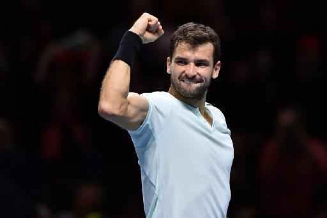 ATP World Tour Finals - David Goffin ziet in finale Grigor Dimitrov terug