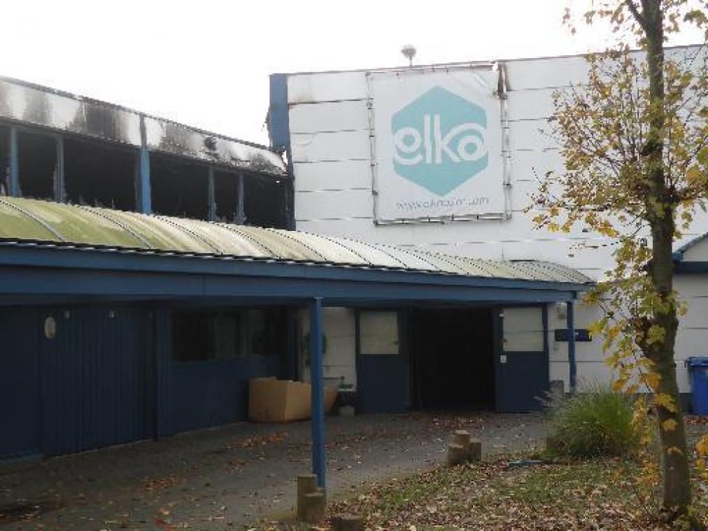 Brand Elka - Deskundig onderzoek naar zware brand bij fotolab Elka Bilzen afgerond