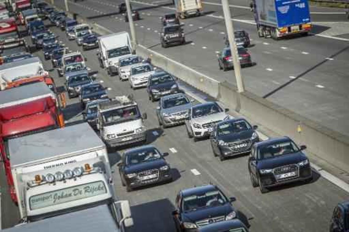 Recordochtendspits voor 2017 met 445 km files op Belgische wegen