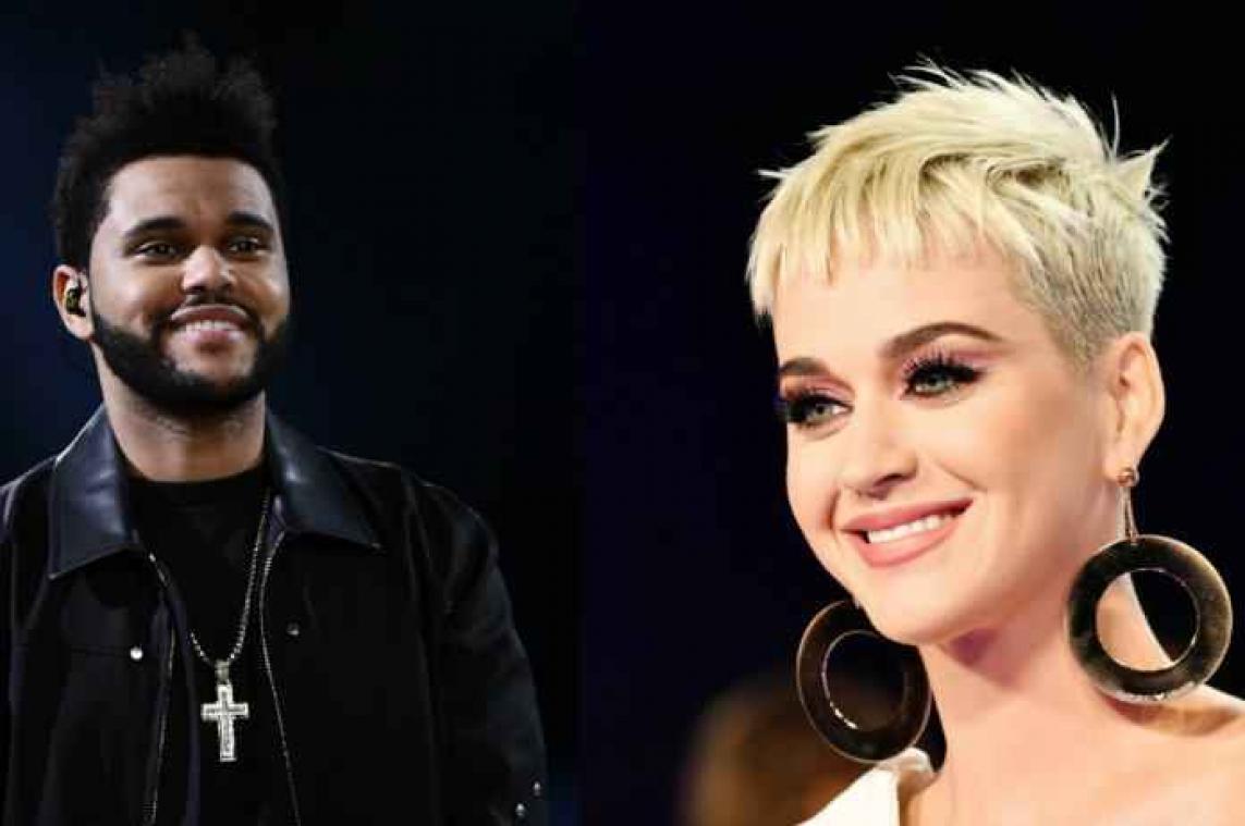 The Weeknd heeft weer een date... Met Katy Perry