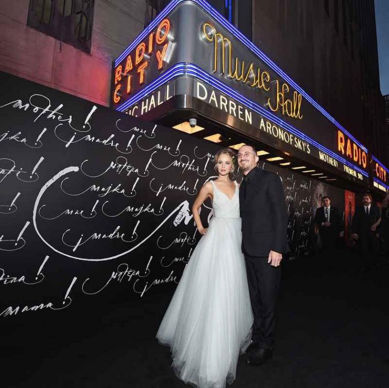 Jennifer Lawrence en Darren Aronofsky uit elkaar