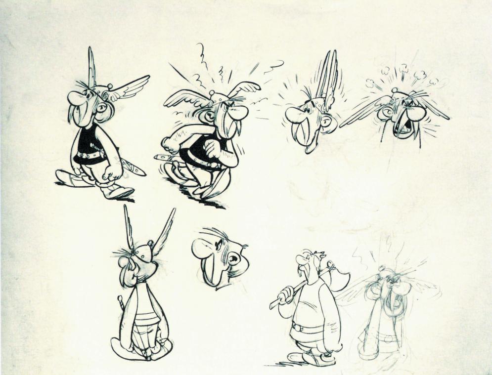 De geboorte van Asterix: een scheutje Franse folklore