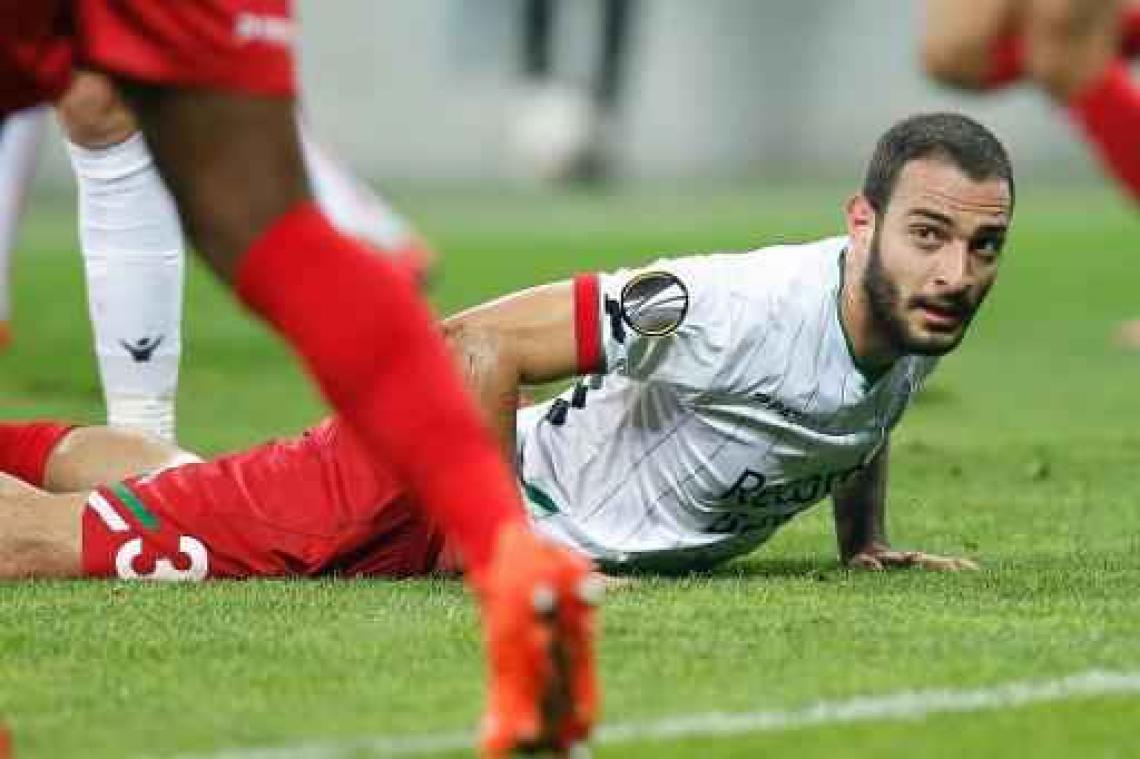 Zulte Waregem kan niet stunten in Nice en is Europees uitgeschakeld