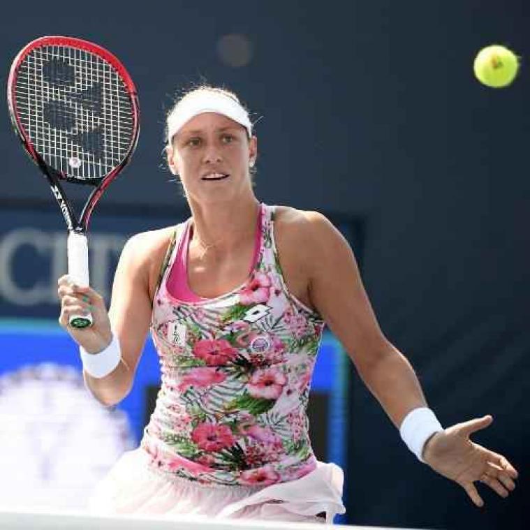 Yanina Wickmayer grijpt naast ticket voor halve finales in Mumbai
