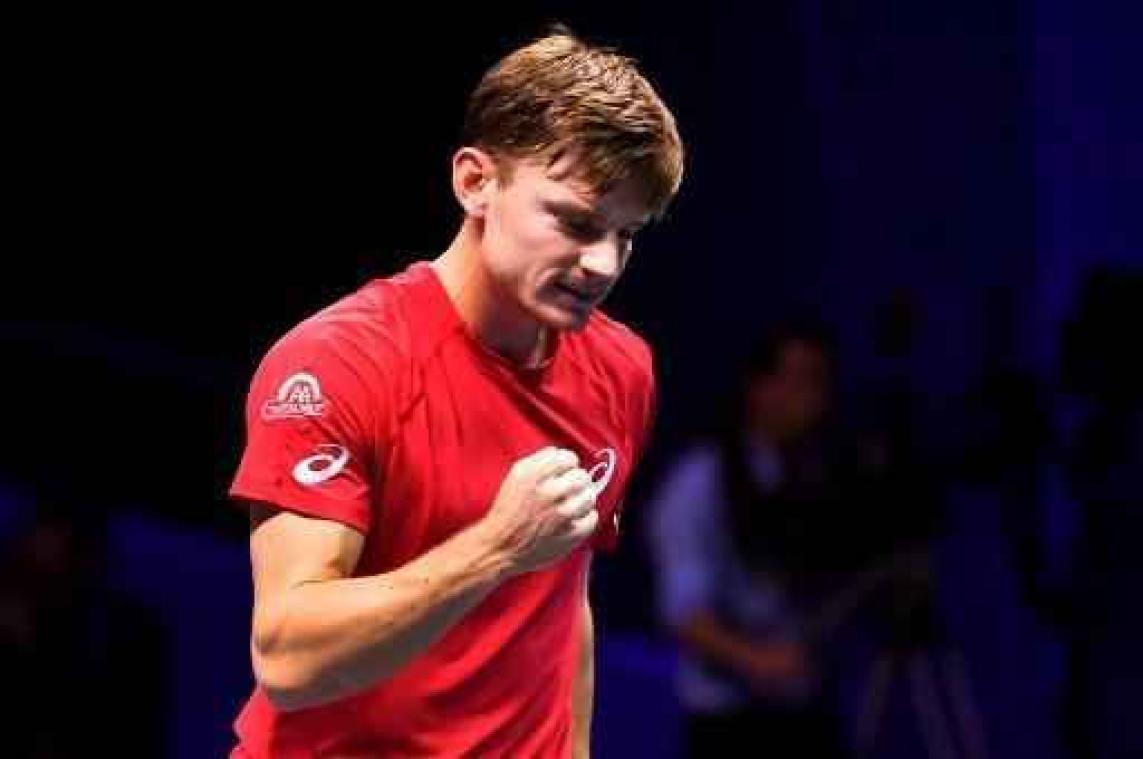IJzersterke Goffin zet België op 1-0 in Davis Cup