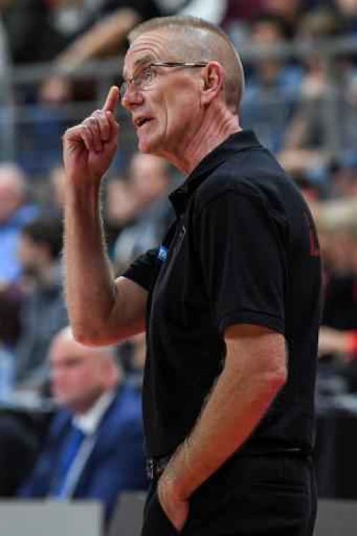 Kwal. WK basket 2019 (m) - Bondscoach Eddy Casteels wil niet wanhopen na nederlaag