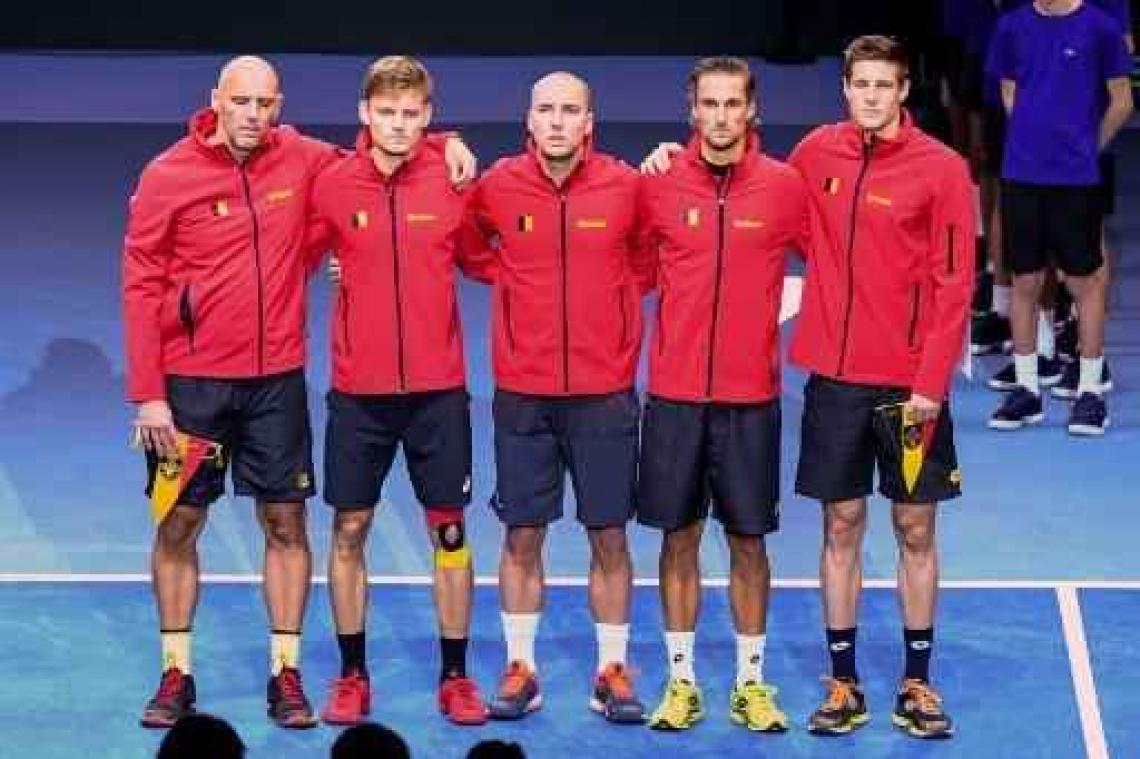 Davis Cup - Frankrijk en België na eerste dag in evenwicht (1-1), vraagtekens bij samenstelling dubbel