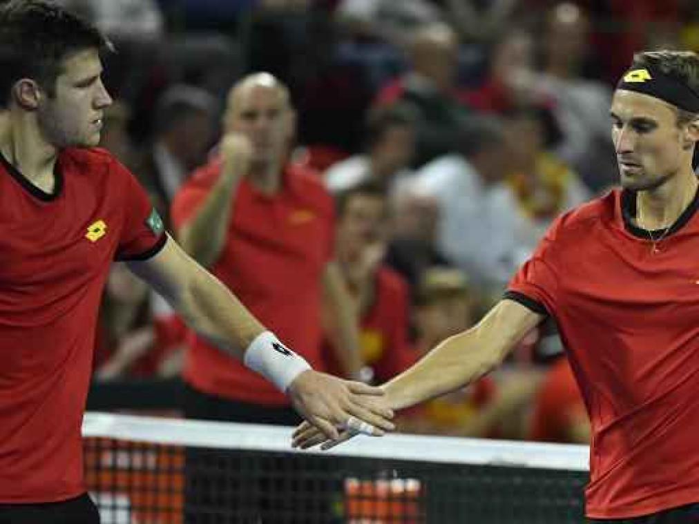 Bemelmans en De Loore spelen dubbelspel in Davis Cup