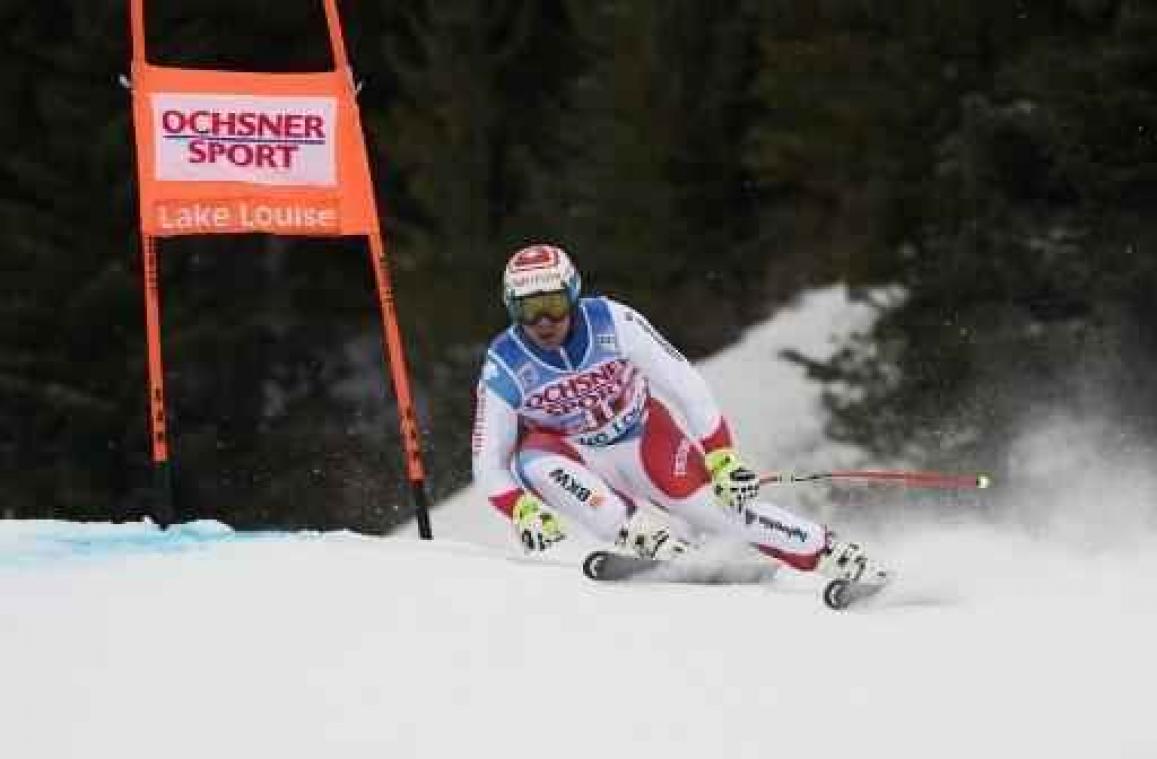 WB alpijnse ski - Beat Feuz wint afdaling Lake Louise
