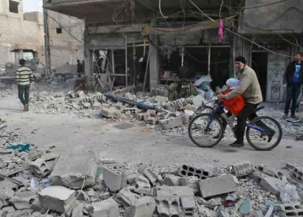 Twintigtal burgerslachtoffers bij bombardementen regeringstroepen nabij Damascus
