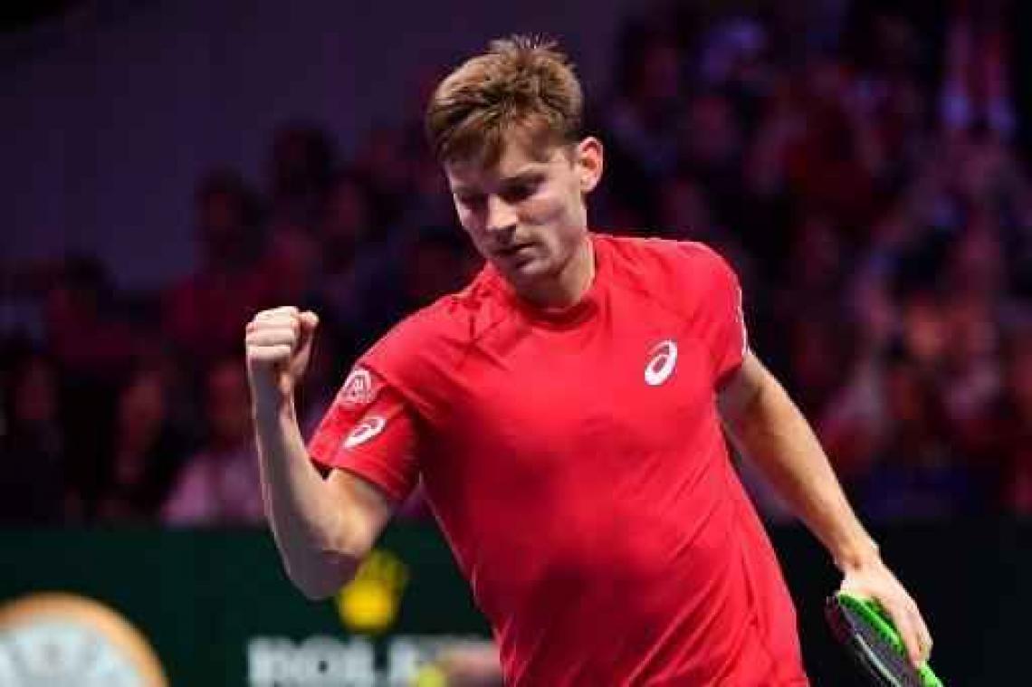 Fenomenale David Goffin droogt Tsonga af op Davis Cup